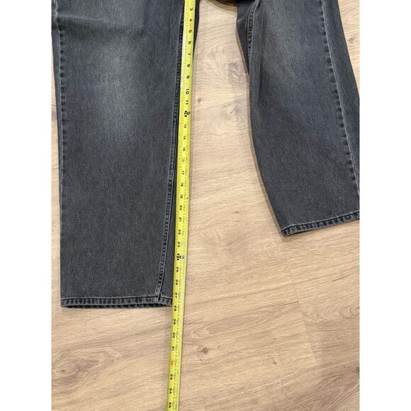 Levi's SilverTab Jeans Mens 36x30 Gray Black Vintage Loose Fit Baggy Skate Y2K - Picture 8 of 10